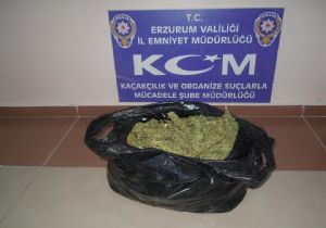 3 kilo esrar yakalandı